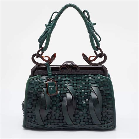 christian dior samourai bag green|Christian Dior Samourai 1947 Handbag .